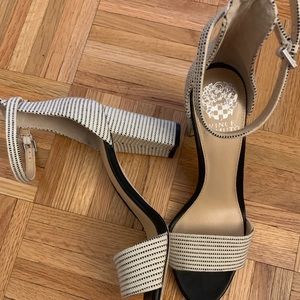 Cute summer or vacation block heel